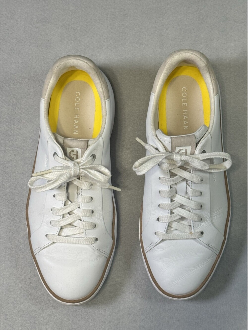Cole Haan GrandPrø Topspin Sneakers In White Size 8.5B